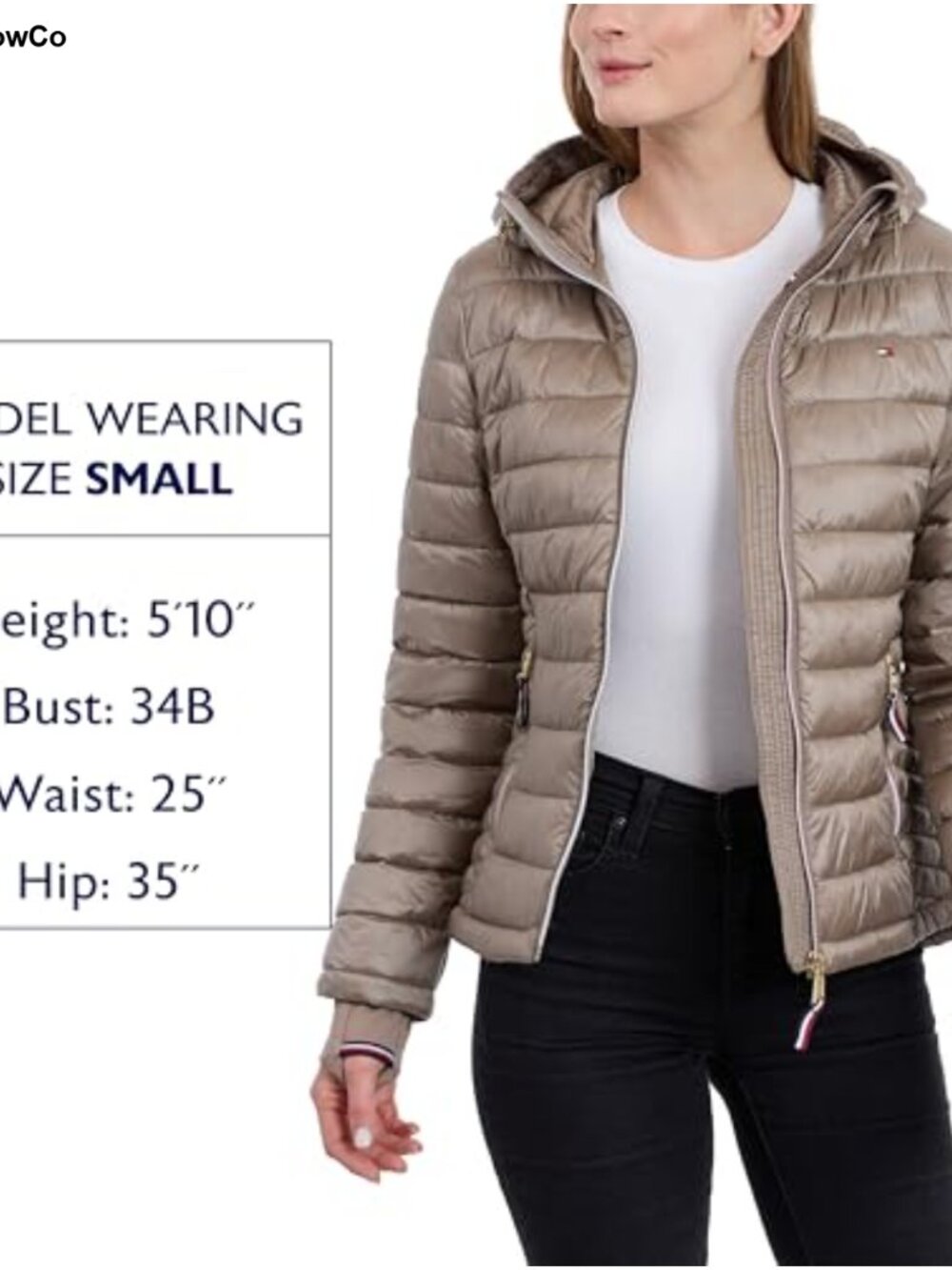 Lightweight Packable Puffer Jacket with Hood and Pockets - Picture 2 of 6